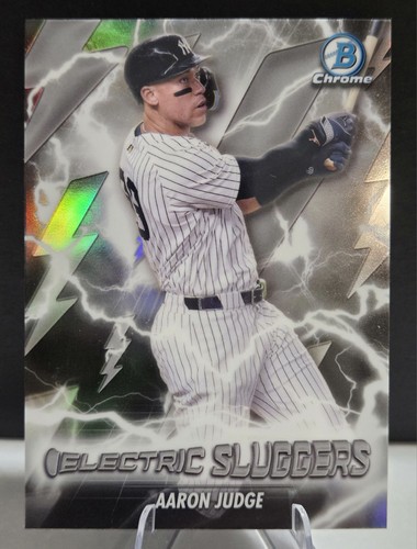 Aaron Judge #ES-15 2026 Bowman Electric Sluggers card