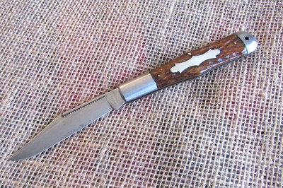 U.S. ''CAMILLUS MADE'' ~ A.FIELD CO. ''PROGRESS'' ~ BIG COKE BOTTLE ~ POCKETKNIFE