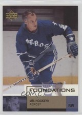 2002-03 Upper Deck Foundations Gordie Howe Mr Hockey #38 HOF 7ez