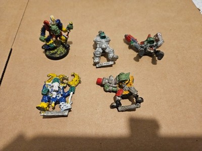 40k Space 2 x Ork Weirdboy Goff Rogue Trade & Mek + andere Warhammer RAR