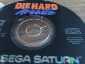 Die Hard Arcade for Sega Saturn PAL complete with manual by Fox Interactive