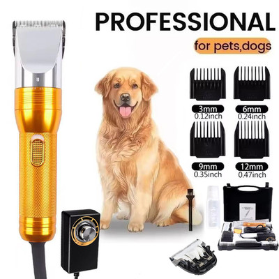 380W  Dog Grooming Clippers Pet Hair Trimmer Electric Carpet Tufting Trimmer