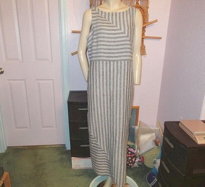chinese dress ladies Jill Linen Midi Dress