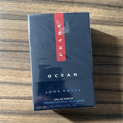 PRADA Luna Rossa Ocean Eau de Parfum Spray 100 ml 3.3 fl oz Amber Woody