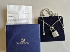 Swarovski Kette Schloss silber