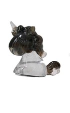  unicorn figurine Krafted With Moonstone