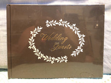 Wedding Sign-In Guest Book Green 8" x 5.75" 50-Pages Dark Green Color New
