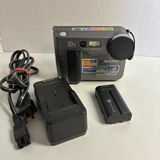 Sony Digital Mavica MVC-FD73 Compact Camera 10x Optical Zoom For Parts