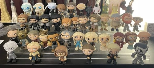 Funko Game Of Thrones Mystery Minis Lot Of 41 Figures 39 Sculpts, 1 GITD & 1 B&W