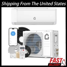 24000BTU 230V Ductless Mini Split Air Conditioner 19 SEER Inverter 16.4ft Kits