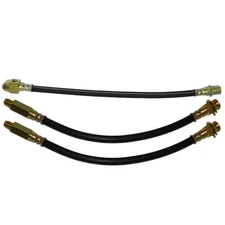 69-74 GM F / X body Front Drum and  Rear Drum Brake Rubber Flex Hose Line Set