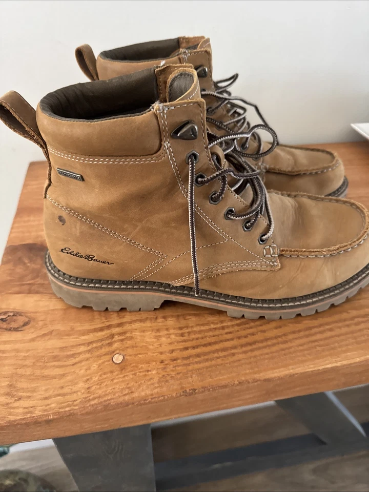Botas Eddie Bauer Severson Puntera Sin usar, en caja - Trigo - Para hombres Talla 10 Regular Trabajo Caminata Foto 2 de 4
