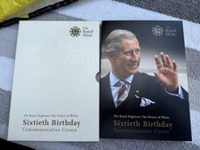 2008 Prince Charles 60th Birthday £5 Coin