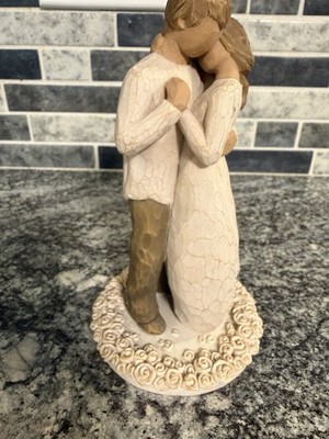 Willow Tree ''The Promise'' Susan Lordi Demdaco Figurine Wedding Cake Topper