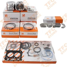 Z402 Overhaul Rebuild Kit With Full Gasket Bearing Set For Kubota Engine