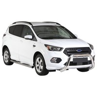 FrontbüGel FrontschutzbüGel FüR Ford Kuga II 2017-2019 FL ø76Mm Stahl Silber