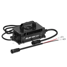 LiTime IP65 Waterproof 43.8V 25A Lithium Battery Charger for 36V(38... Fast Ship