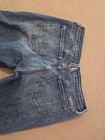 KanCan Women's Lia 2-Tone Mid Rise Cropped Flare Jeans AC2 Indigo Size 8... — photo 5