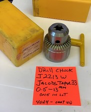 Portabrocas, J2213W, 0,5 - 13 mm, Jacob’s Taper 33, (1 pieza en lote) 4024 carros Vid