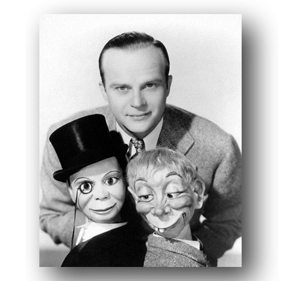 Edgar Bergen Charlie McCarthy Mortimer Snerd Photo 8x10 Actor Ventriloquist