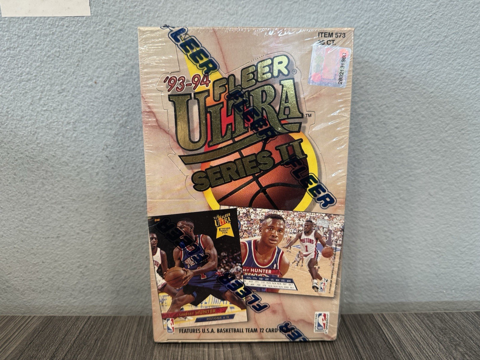 1993-94 Fleer Ultra Series 2 Basketball Factory Sealed Box