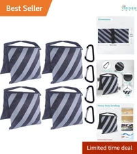 Photography Sandbag Heavy Duty Weight Bags for Light Tripods Camping Chairs 4...