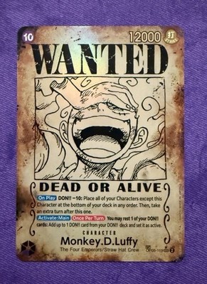 One Piece Monkey.D.Luffy (Wanted Poster) - Emperors in the New World (OP09)