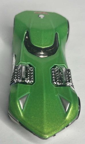 2010 HOT WHEELS TWIN MILL III VERDE 1:64 PRESSOFUSO 3" AUTO CON ARGENTO/CROMO~GG - Foto 8 di 14