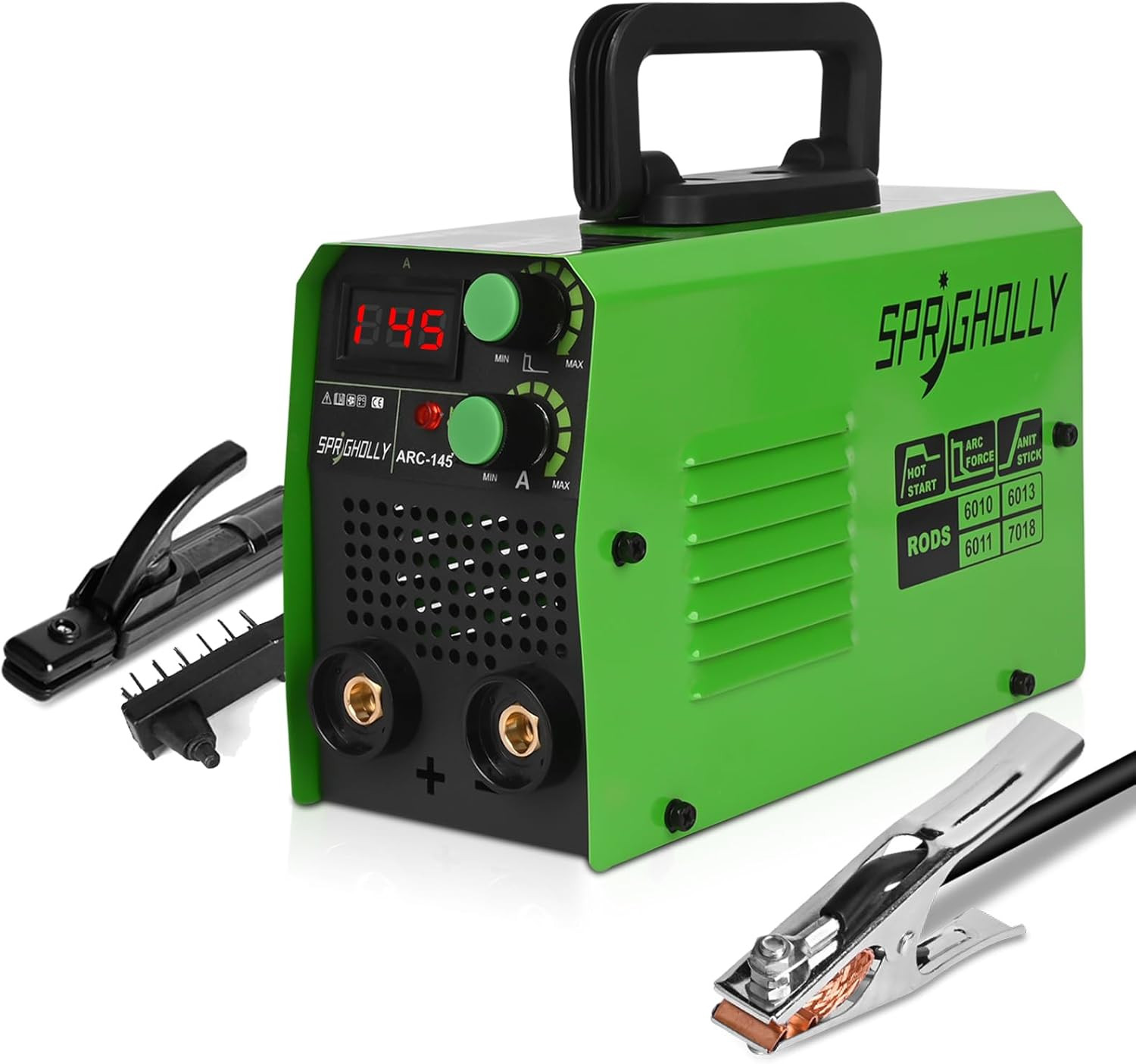 Poste à souder inverter 145A compact pour réparations de ferronnerie