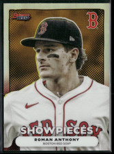 Roman Anthony 2025 Bowman's Best Showpieces Refractor #BS-5 Red Sox