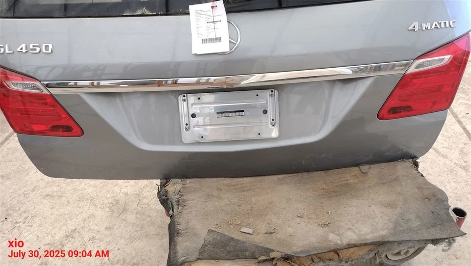 SLV DECKLID TAILGATE 2014-2016 MERCEDES-BENZ GL450 Foto 3 de 4