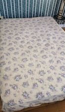 Floral Bed Sheets, 4-piece Set, Queen Size, Percale, Cotton Poly Blend