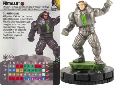 DC Heroclix Notorious : Metallo - 060 Super Rare