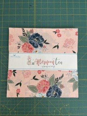 AFTERNOON TEA  42 10'' Squares  Layer Cake  Riley Blake NEW￼