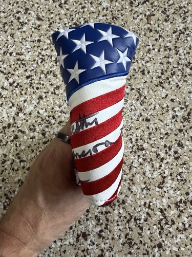 Scotty Cameron “Our Flag” USA Headcover - SIGNED by Scotty Cameron Himself