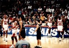 LD428 ORIGINAL 3.5"x5" PHOTO MICHAEL JORDAN #23 CHICAGO BULLS 1998 NBA CHAMPIONS — photo 1