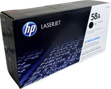 HP 58A Laserjet Black Toner Cartridge CF258A New in Box/Unused 