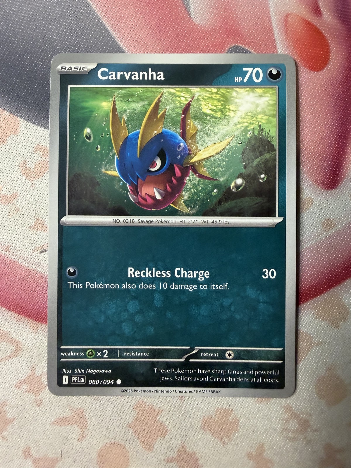 Carvanha Common ME02: Phantasmal Flames 060/094 NM English