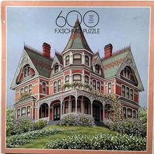 1994 Victorian Elegance Sue Wall 600 pc 17-3/4" X 17-3/4" F.X. Schmid Puzzle