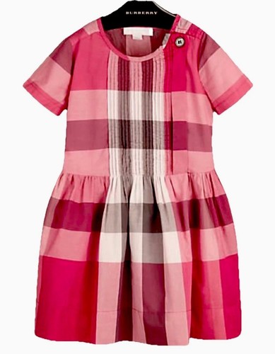 Authentic NWT Burberry Girls’ Cotton Dress W/Pockets - Size 12y - Picture 6 of 7