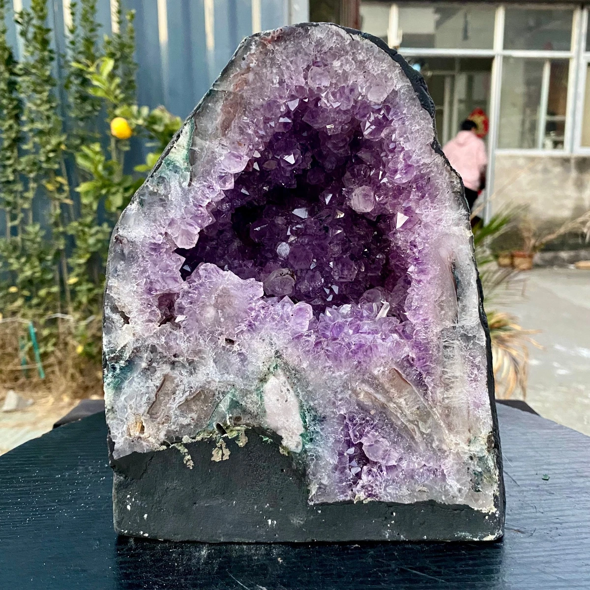 紫水晶晶洞| eBay