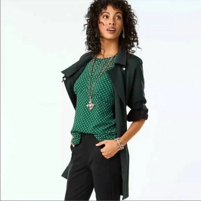 Cabi Flirt Top (Style #3784)   A sweet and playful two-piece blouse