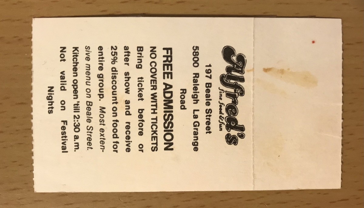 Freestyle club’s ticket LILT RECORDS 1990 NEW KIDS ON THE BLOCK MAGIC SUMMER TOUR MEMPHIS CONCERT