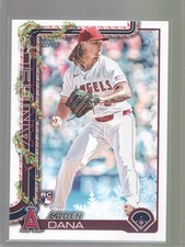 2025 Topps Holiday - Caden Dana RC Rookie #H133 - Angels