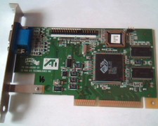 AGP card ATI 109-49300-01 Rage IIC 49302 1024930101 R2-A/4MS-O VGA