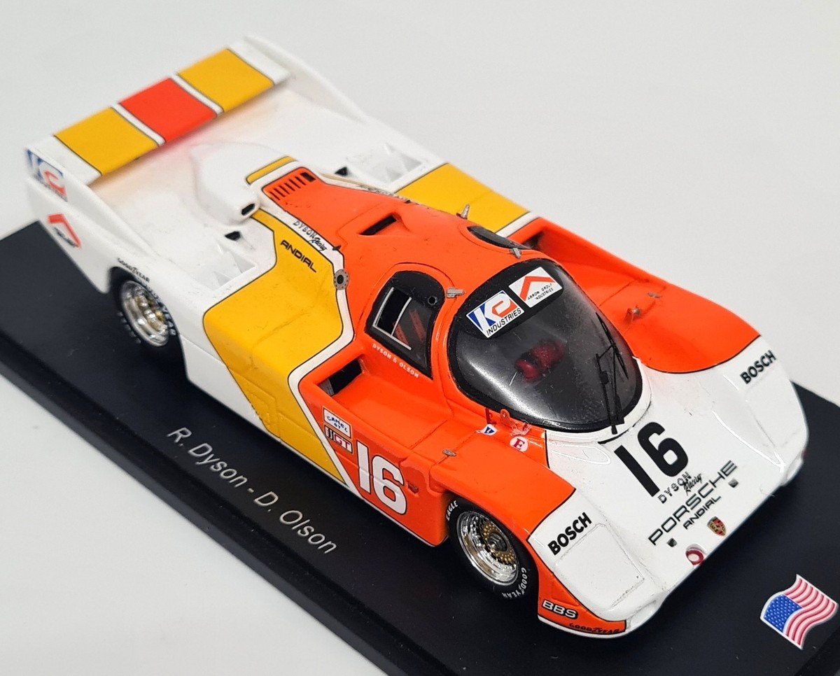 Porsche 962C RLR Rothmans 1/43 限定版 Spark 1/43 Rothmans Porsche 962C #3 LM 1986 /スパーク