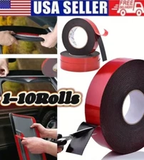 1-10 Auto Tape Acrylic Foam Double Sided Back Car Mounting Adhesive 3mx10mm 10ft