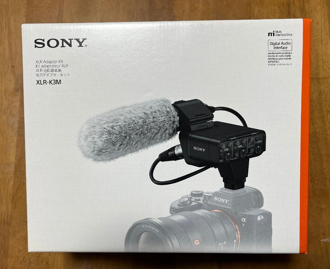 美品】ソニー ともす SONY XLR-K3M [XLRアダプターキット]