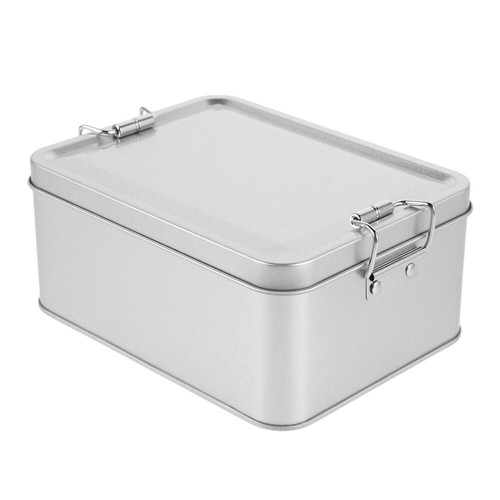 Storage Box Tinplate Containers With Lids Decorative Boxes Bridesmaid - Picture 6 of 12