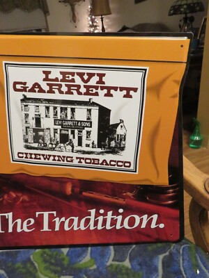 where can i buy levi garrett chewing tobacco 3 oz., 12 pk back style with a nod to vintage racing roots Vintage MINT NOS Metal Levi